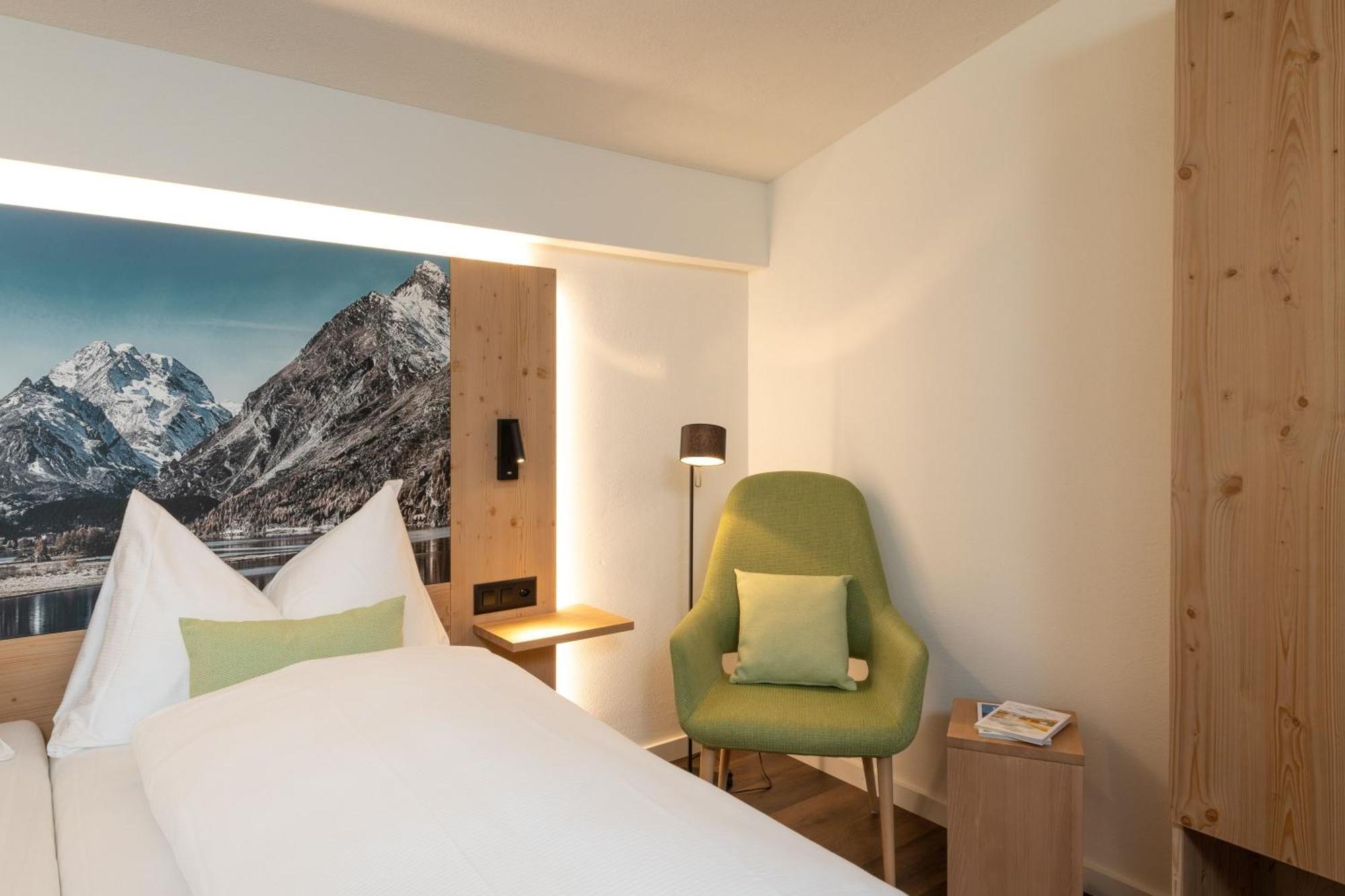 Randolins Familienresort 세인트모리츠 객실 사진